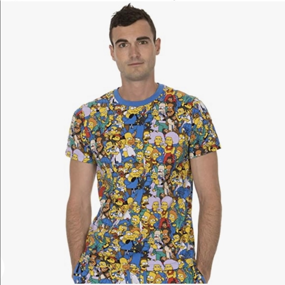 Simpson’s multi character Tee-shirt. NWOT